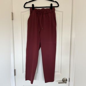Lululemon stretch high-rise pant 7/8 length